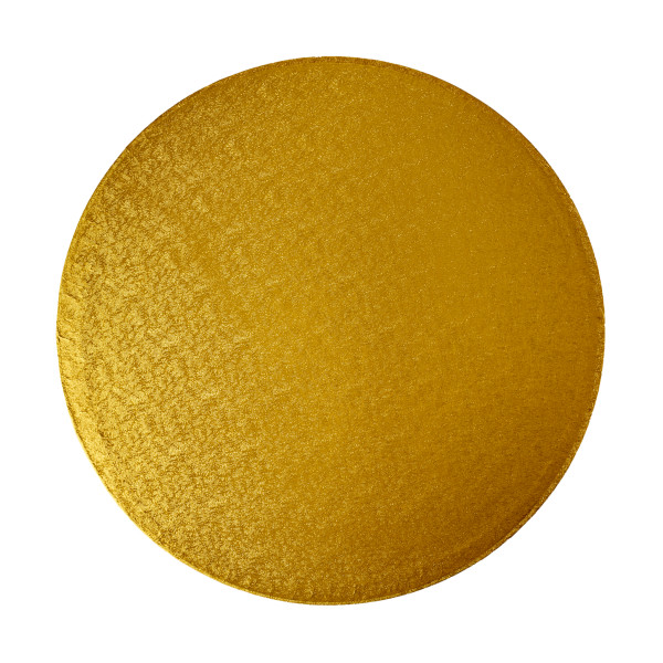 18" Round Gold Foil Cake Board