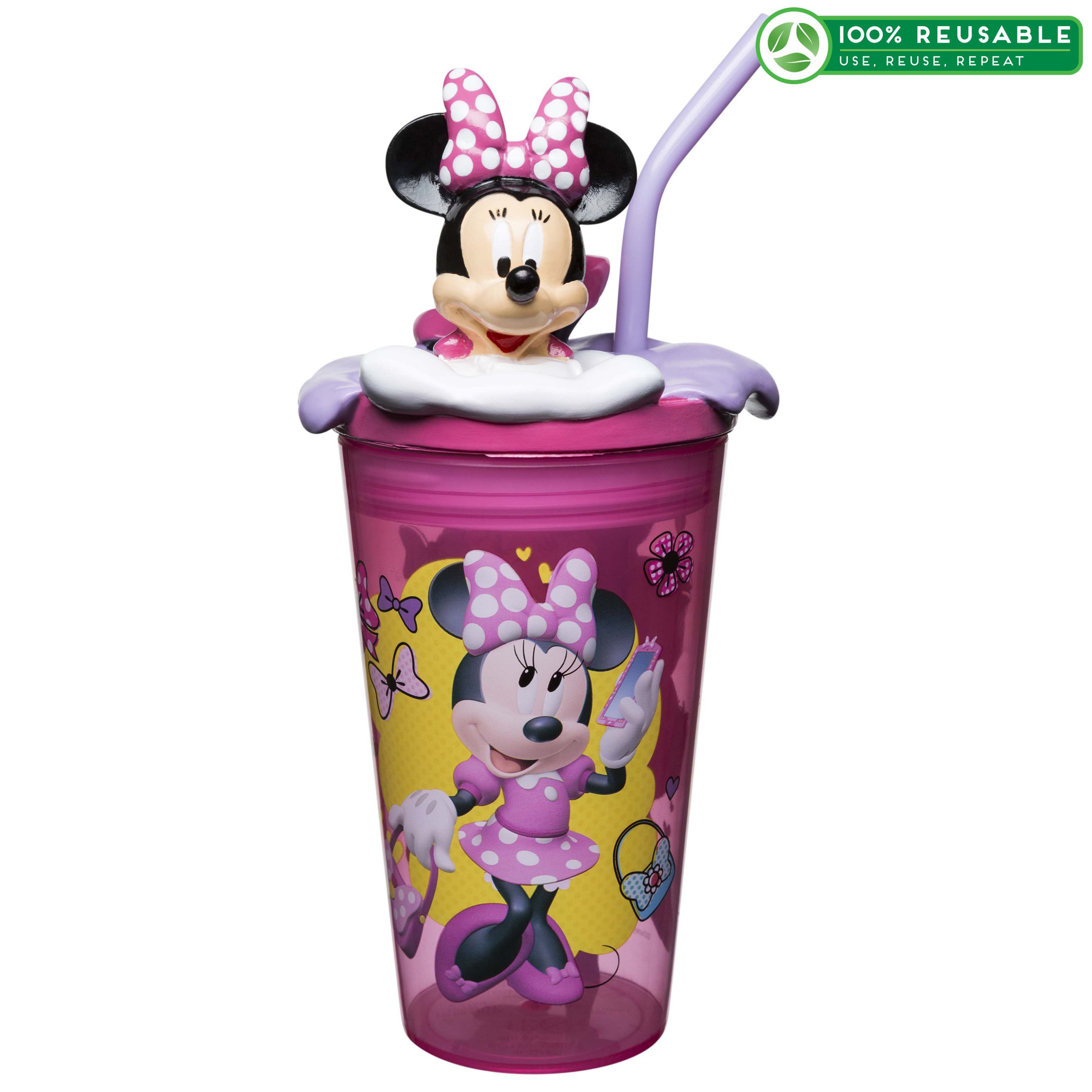 Disney 15 ounce Kid’s Tumbler, Minnie Mouse slideshow image 1 Disney 15 ounce Kid’s Tumbler, Minnie Mouse slideshow image 1