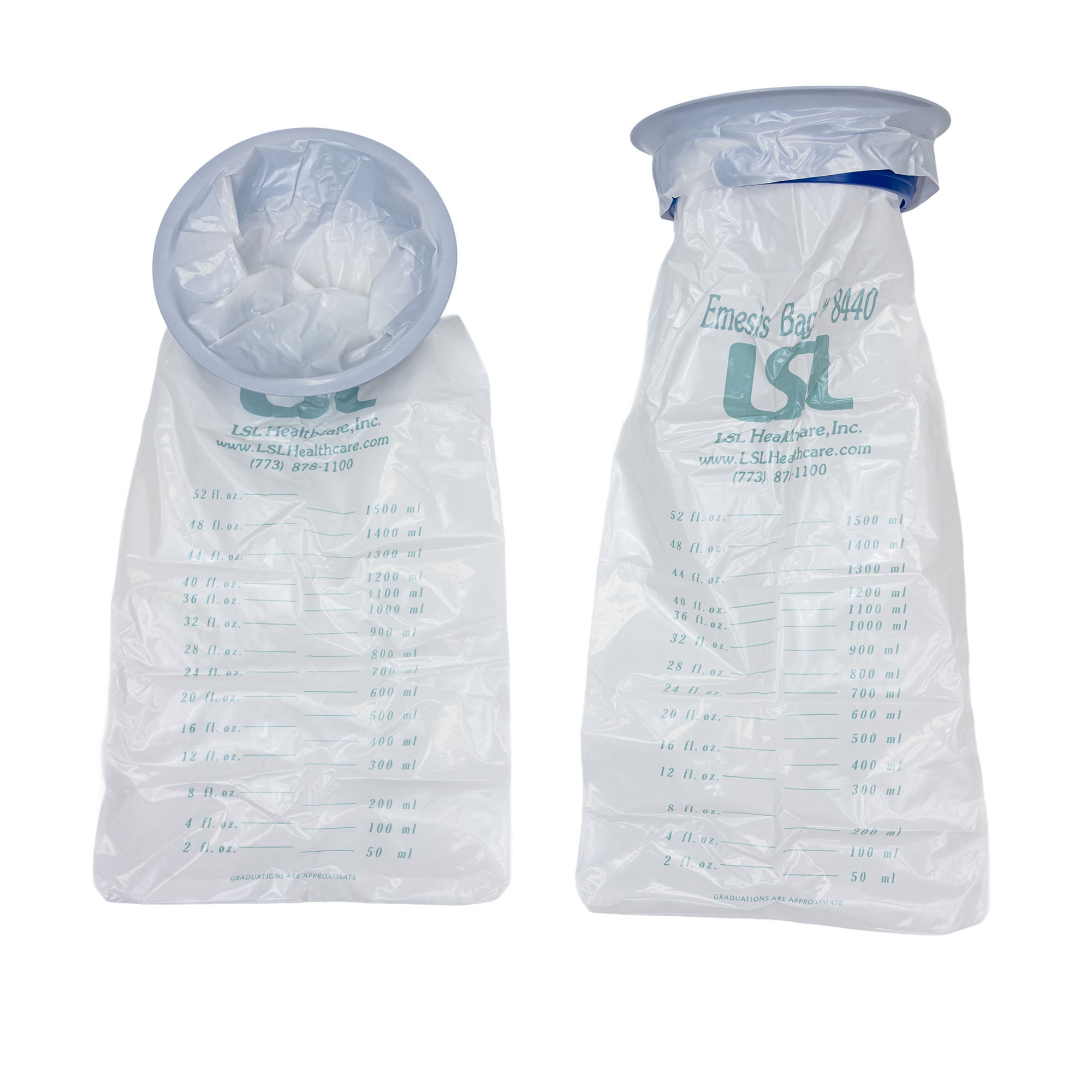 Emesis Bag LSL 1000 mL Clear