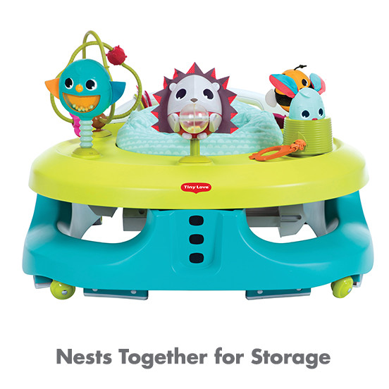 Tiny Love Meadow Days Here I Grow 4-in-1 Baby Walker and Mobile Activity Center