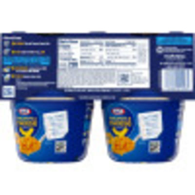 Kraft Original Macaroni & Cheese Dinner, 4 ct Pack, 2.05 oz Cups