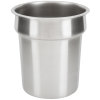 4 1/8-quart stainless steel inset
