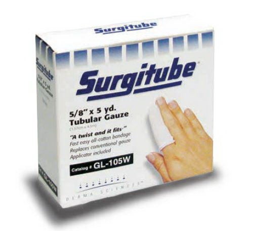Gentell TUBE GAUZE 1-1/8" WO/AP 15YD SURGITUBE INFANT LEG LG FINGER