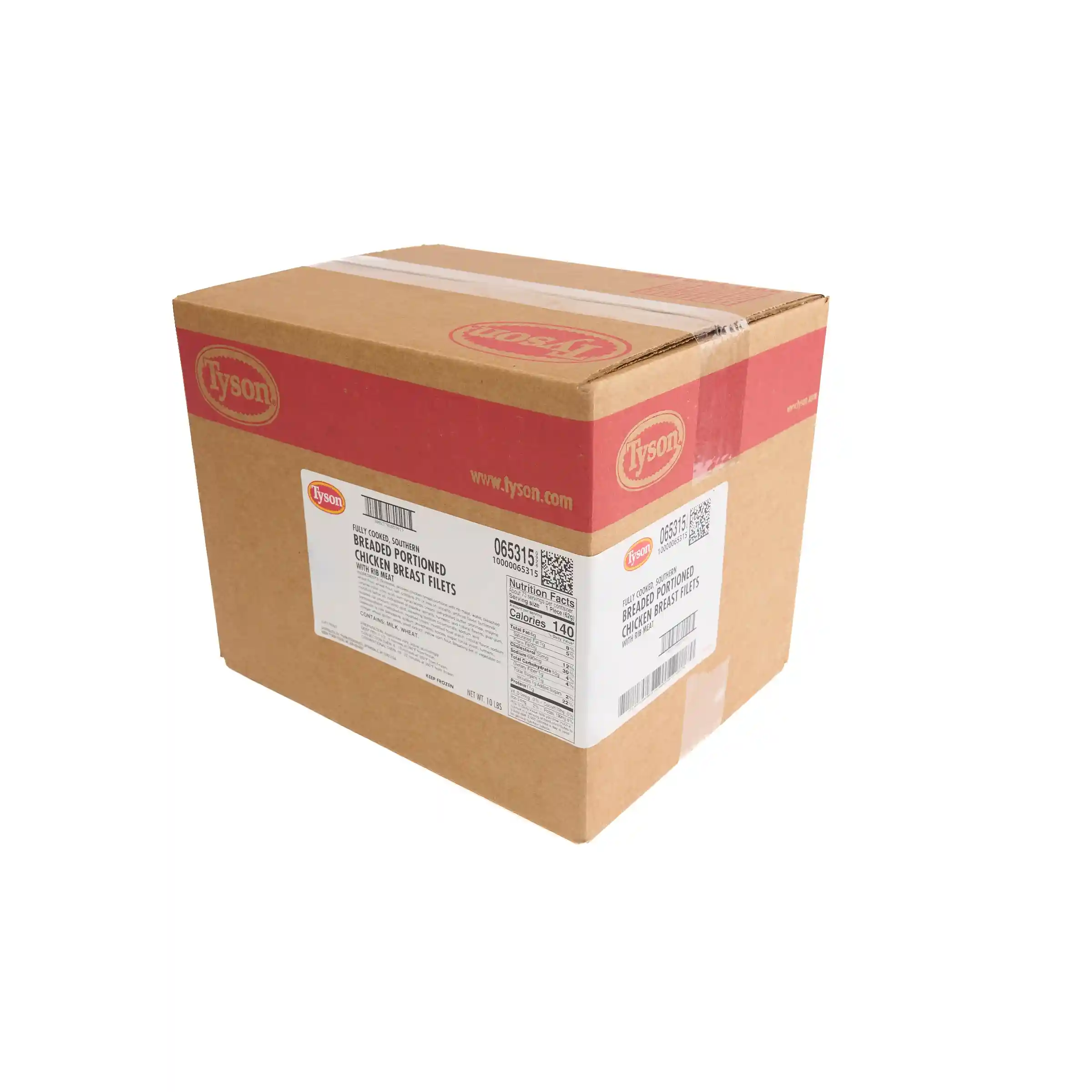Tyson® Right Size® Fully Cooked Breaded Select Cut Chicken Breast Filets, 2.2oz_image_5