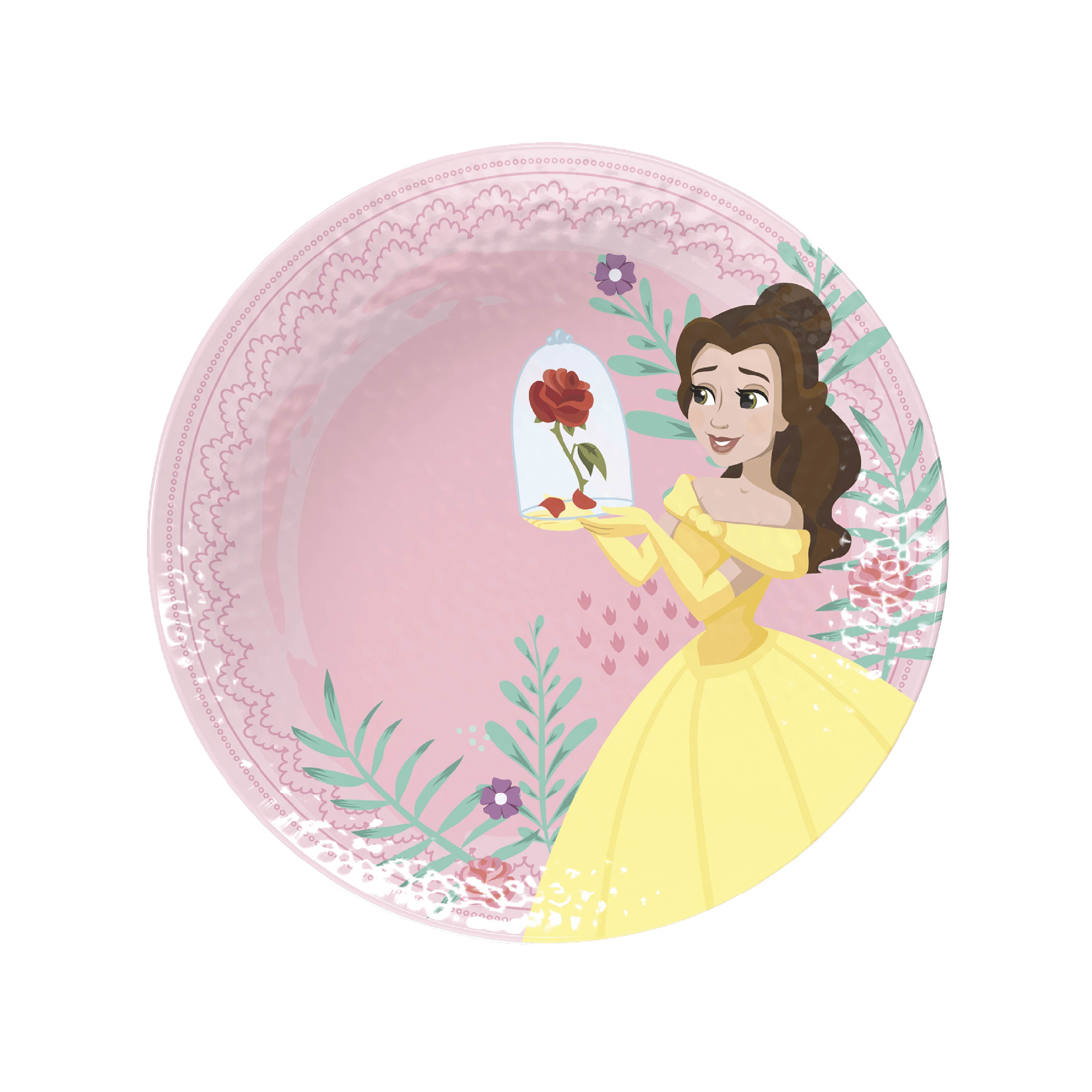 Disney Kids Plate and Bowl Set, Princess, 4-piece set slideshow image 4 Disney Kids Plate and Bowl Set, Princess, 4-piece set slideshow image 4