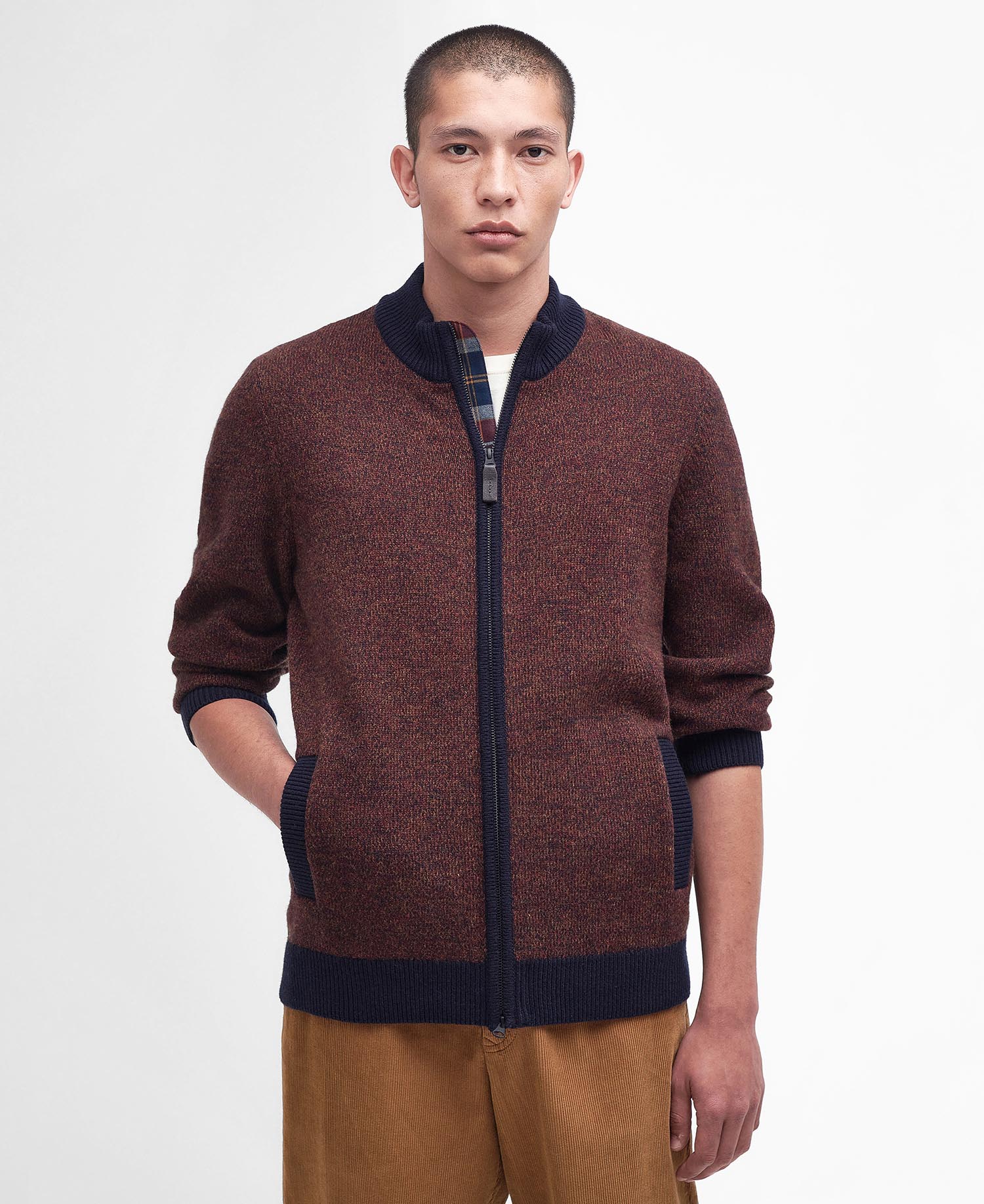 Longhirst Zip-Up Jumper image number 0