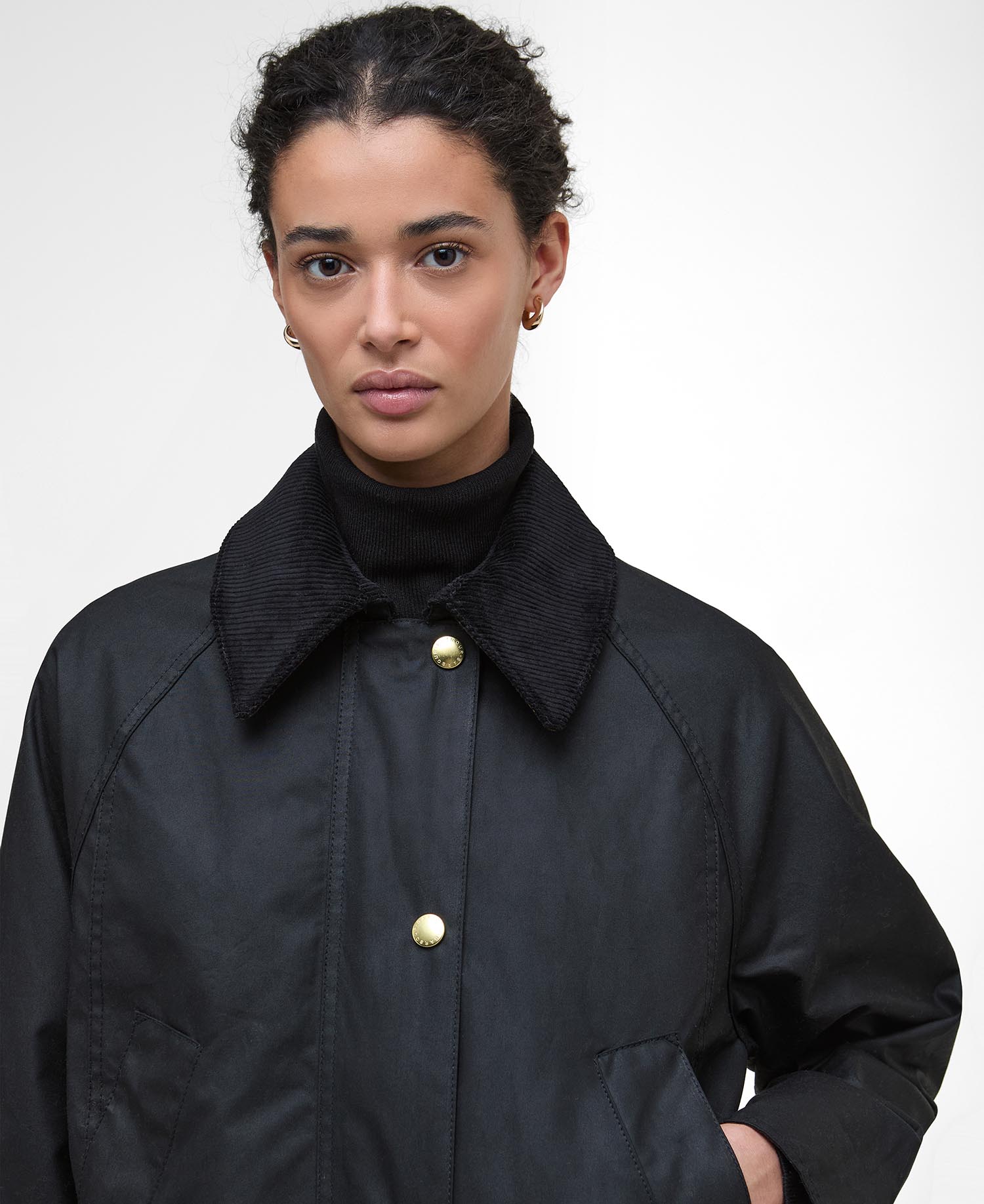 Long Beadnell Waxed Jacket image number 3