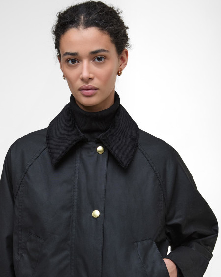 Long Beadnell Waxed Jacket