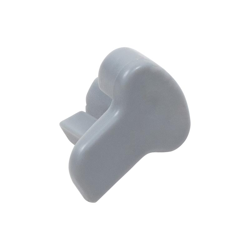 Right End Cap in Silver