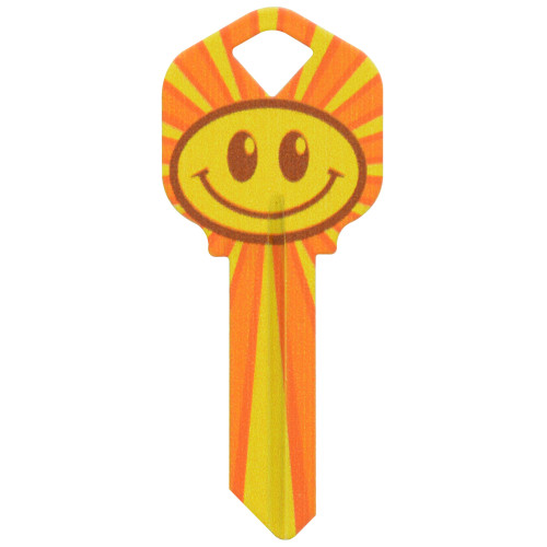 WacKey Smiley Face Key Blank Kwikset/66 KW1