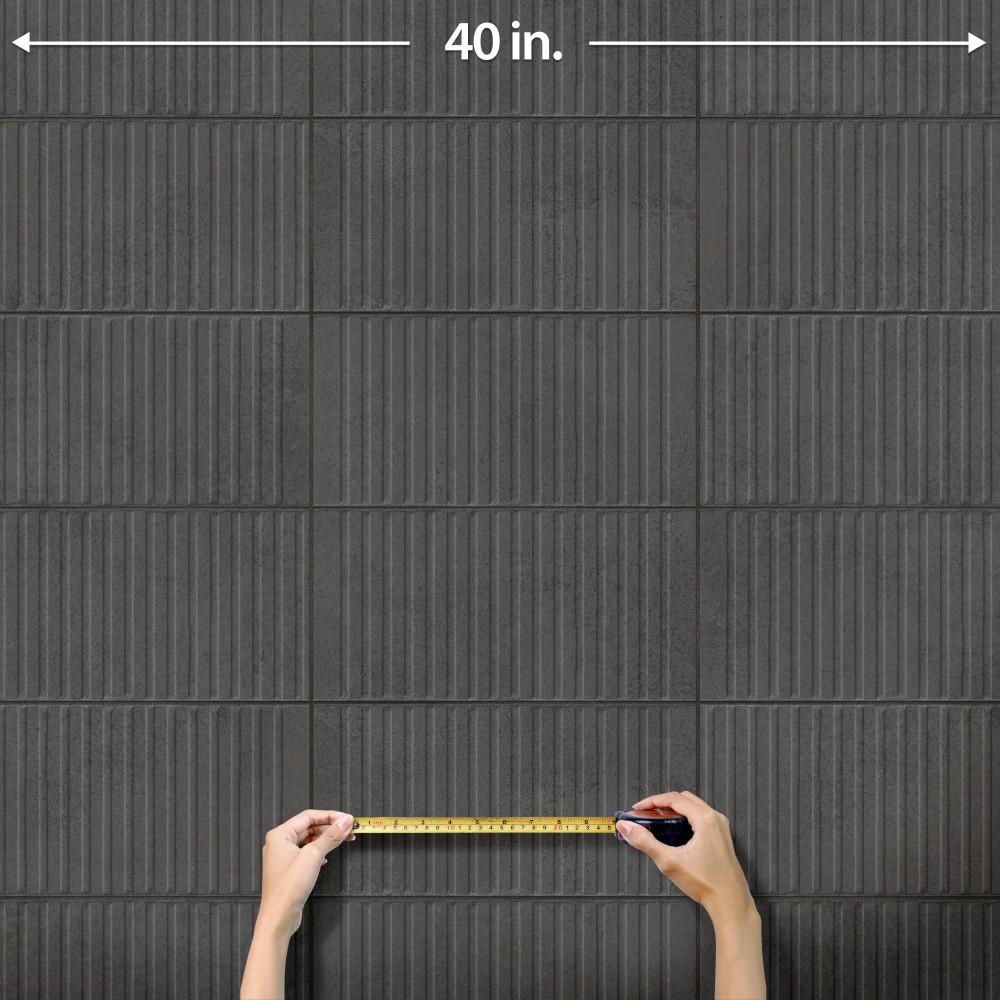 Sample – Kings Loft Black Ceramic Wall Tile