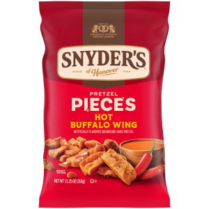 Snyder’s of Hanover Pretzel Pieces, Hot Buffalo Wing, 11.25 Oz