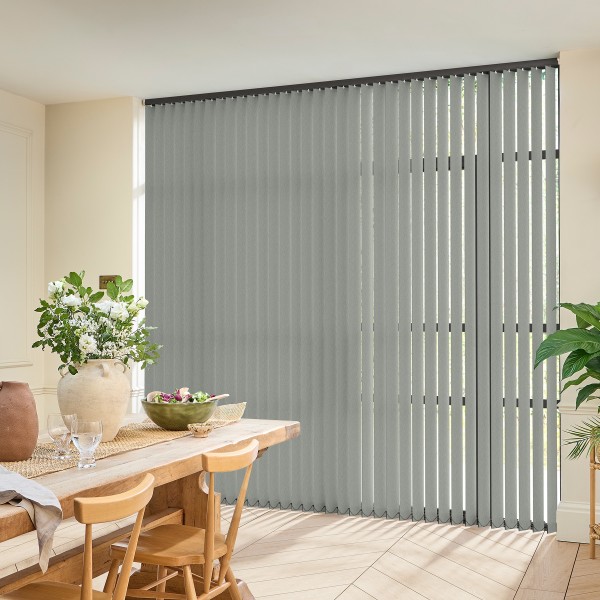 Maura Pewter Vertical blind