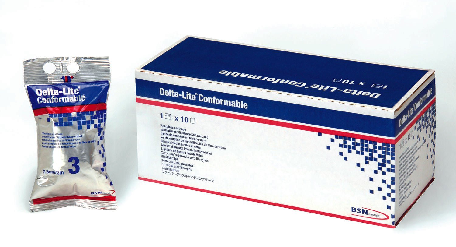 Delta-Lite® Conformable Red Cast Tape, 2 Inch x 4 Yard
