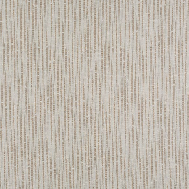 Textured beige-and-cream wallpaper with staggered narrow vertical rectangles â€” repeating pattern covering the entire surface, creating a subtle vertical rhythm in a softly lit interior close-up.
