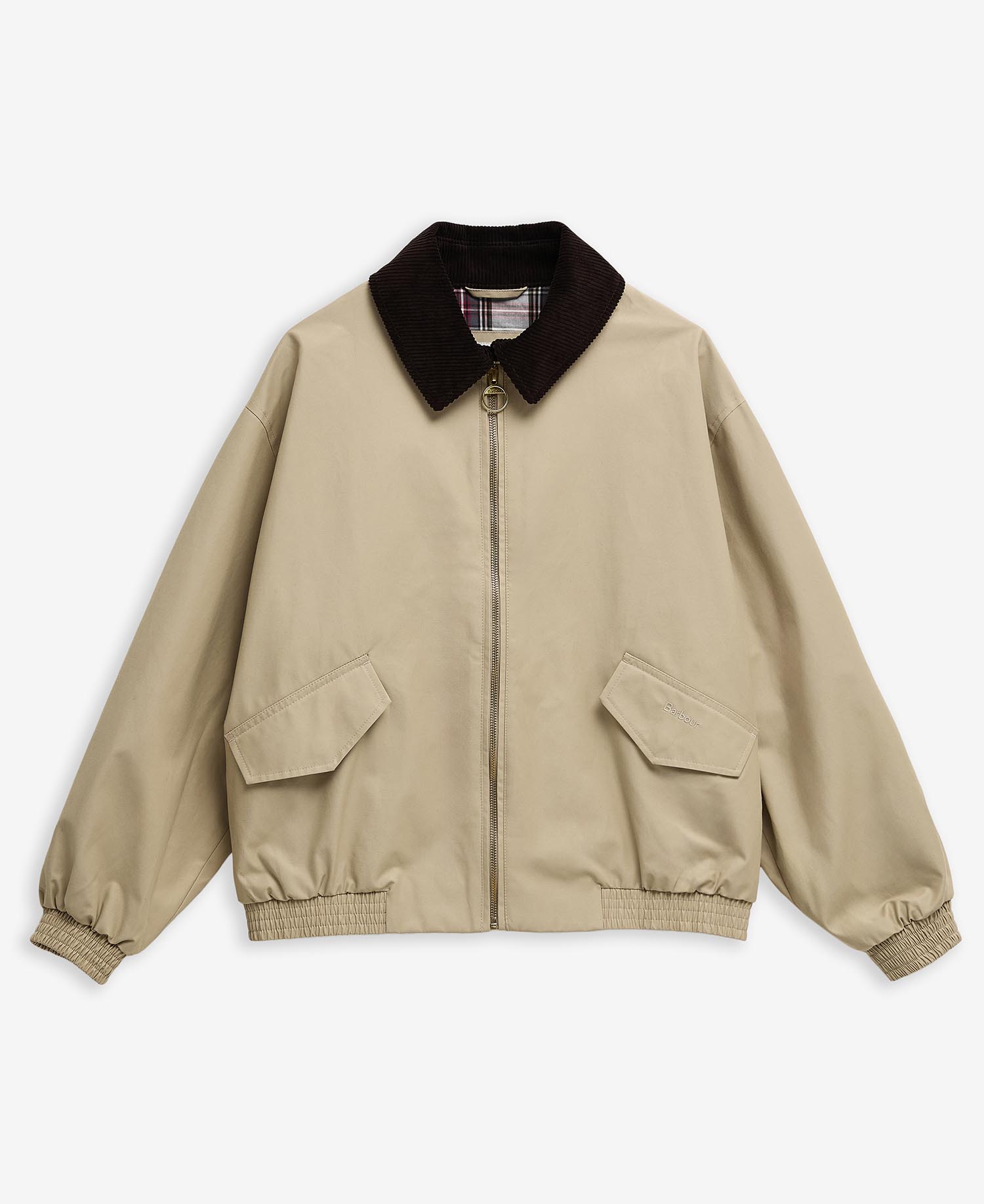 Barbour The Edit by Alexa Anna Showerproof Bomber Jacket image number 6