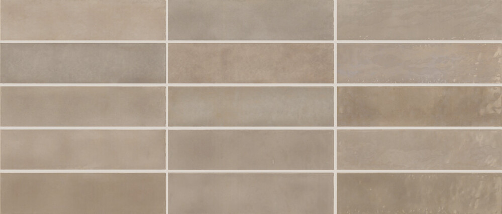 Casablanca Cream 1/2x12 Jolly Glossy - Virginia Tile Company