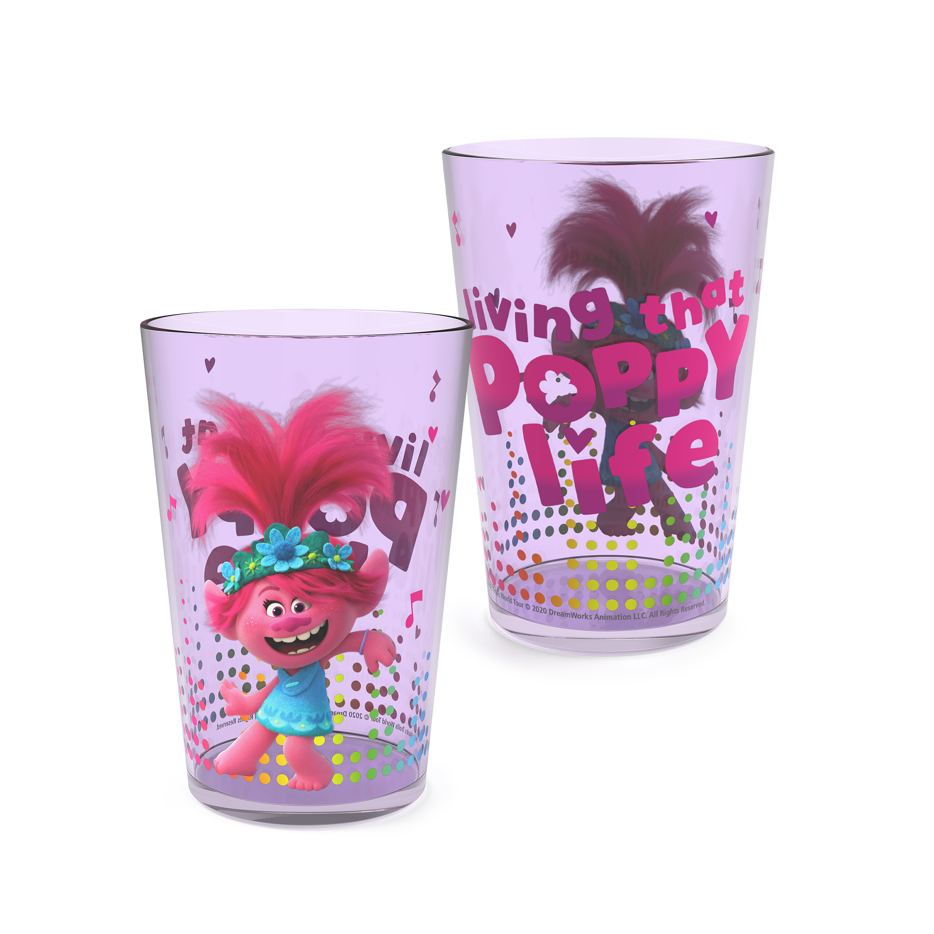 Trolls 2 Movie Tumbler, Poppy and Friends, 4-piece set slideshow image 3 Trolls 2 Movie Tumbler, Poppy and Friends, 4-piece set slideshow image 3