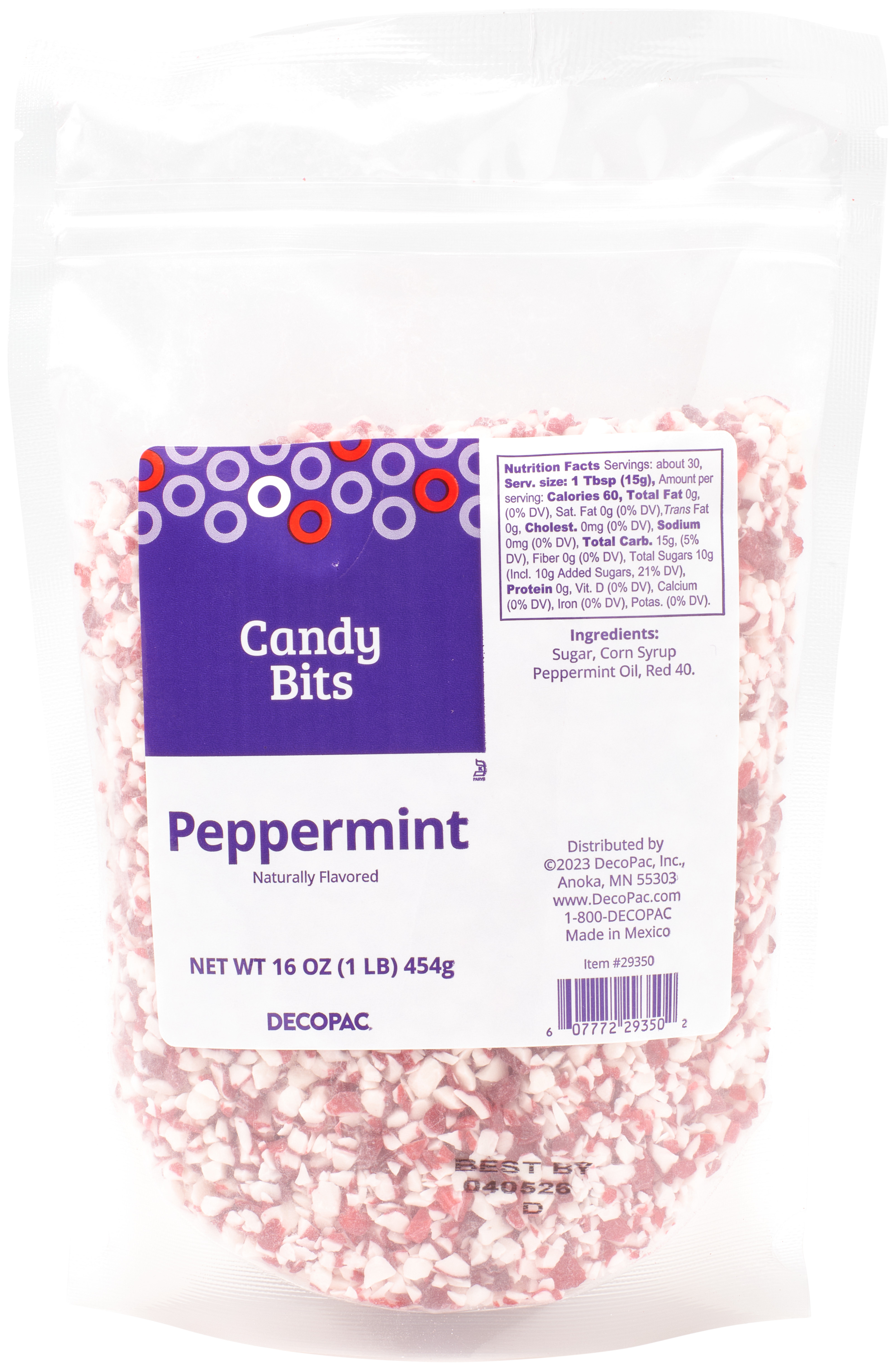 Peppermint Flavored Crunch Candy Bits | DecoPac