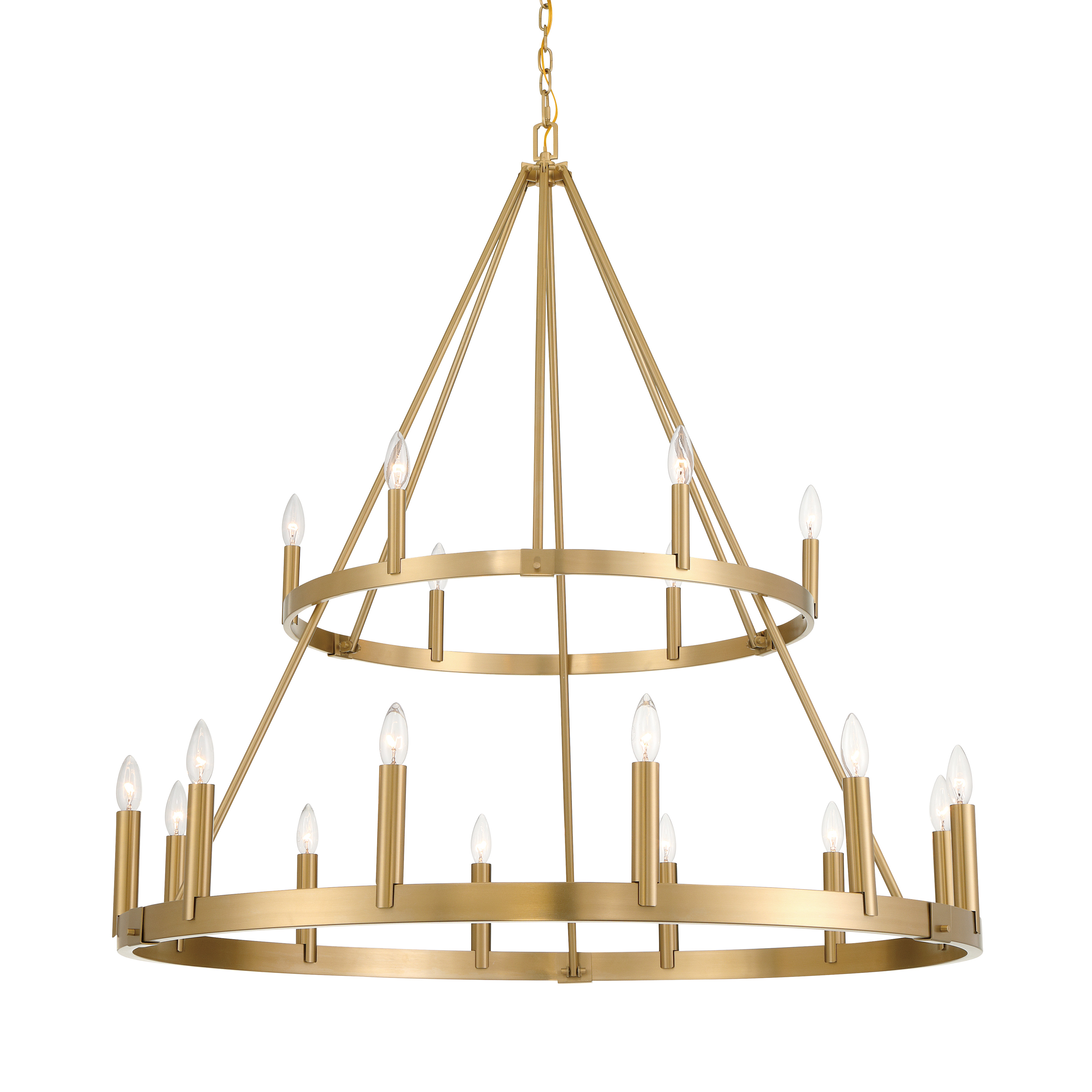 Dutton 42.75" 18-Light Chandelier