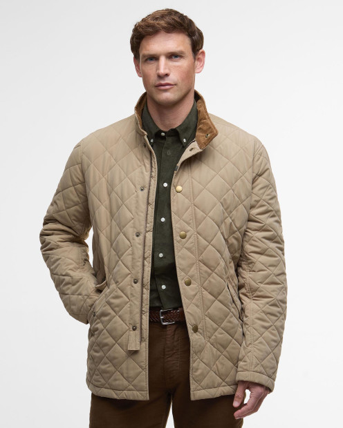 Shoveler Quilted Jacket Military Brown