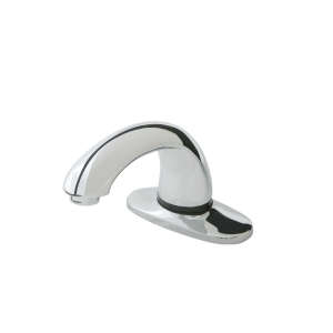 Rubbermaid Commercial, AutoFaucet, Milano 4" Center Set, Polished Chrome, Kit 4