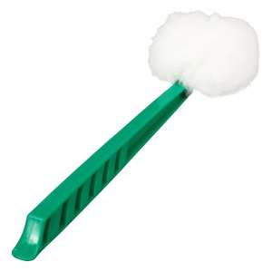 Impact, 4.5in, Duralon Toilet Bowl Mop, Polypropylene Bristles, Green