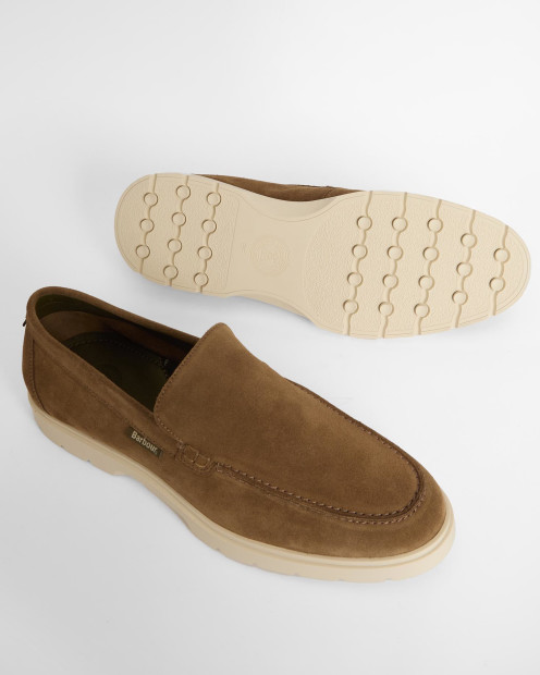 Carty Loafers Taupe Suede