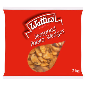 wattie's® seasoned potato wedges 2kg x 6 image