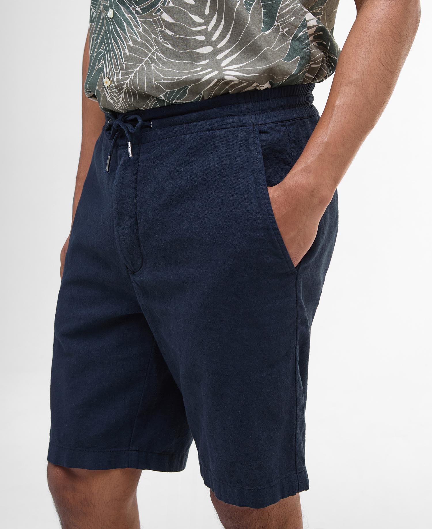 Linen Cotton Mix Short image number 3