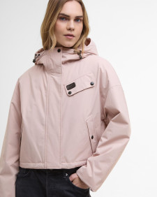 Atlanta Cropped Waterproof Jacket Rose Quartz