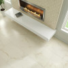 Stones at Large Oro Bianco 24x48 and Leaf Mosaic