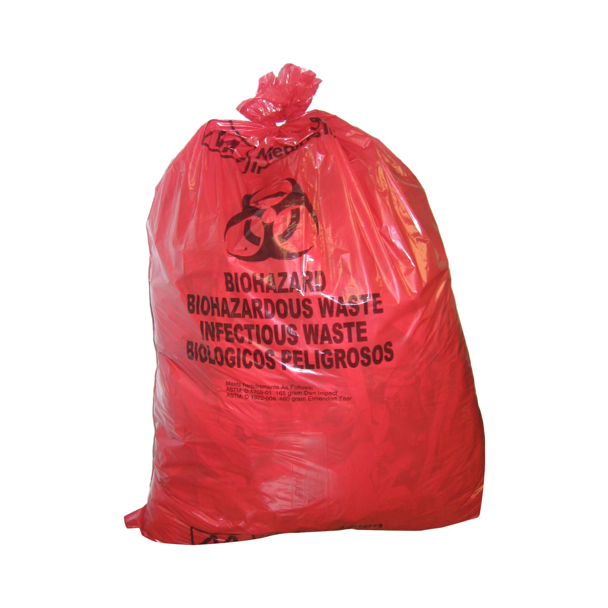 McKesson Biohazard Waste Bag, 30 gallon Capacity, 30 x 36 Inch