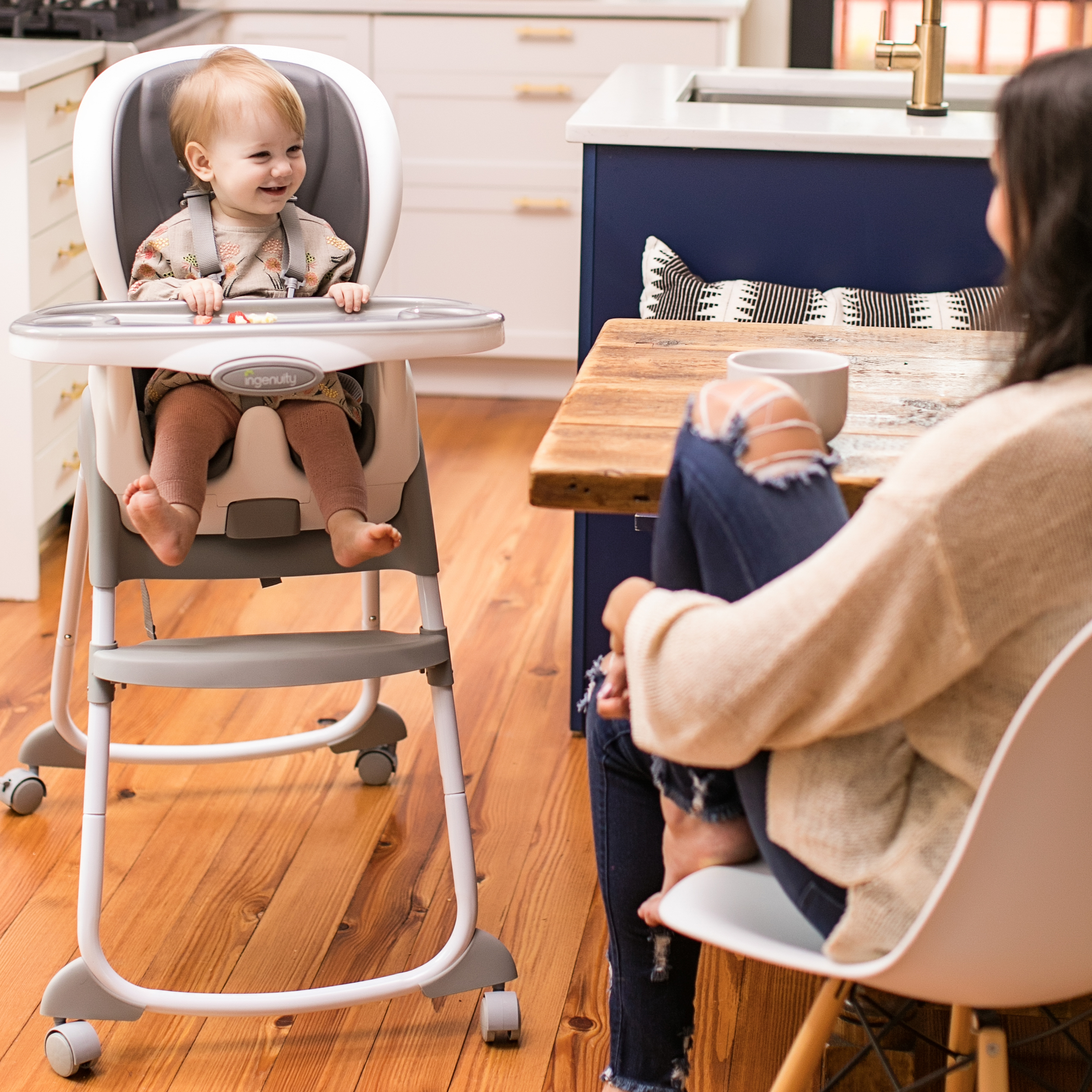 SmartClean™ Trio 3-in-1 High Chair™ - Slate