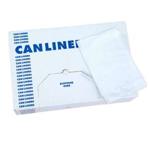 R&B Wire,  LLDPE Poly Liner, 35 gal Capacity, 30 in Wide, 45 in High, 0.9 Mils Thick, Clear