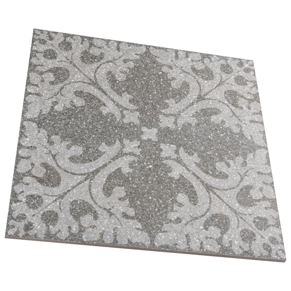 Farnese Molise Grafito 11-1/2 in. x 11-1/2 in. Porcelain Floor and Wall Tile