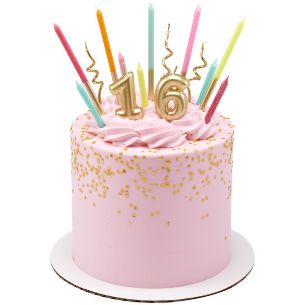 Fiesta Spirit Glitter Specialty Candles