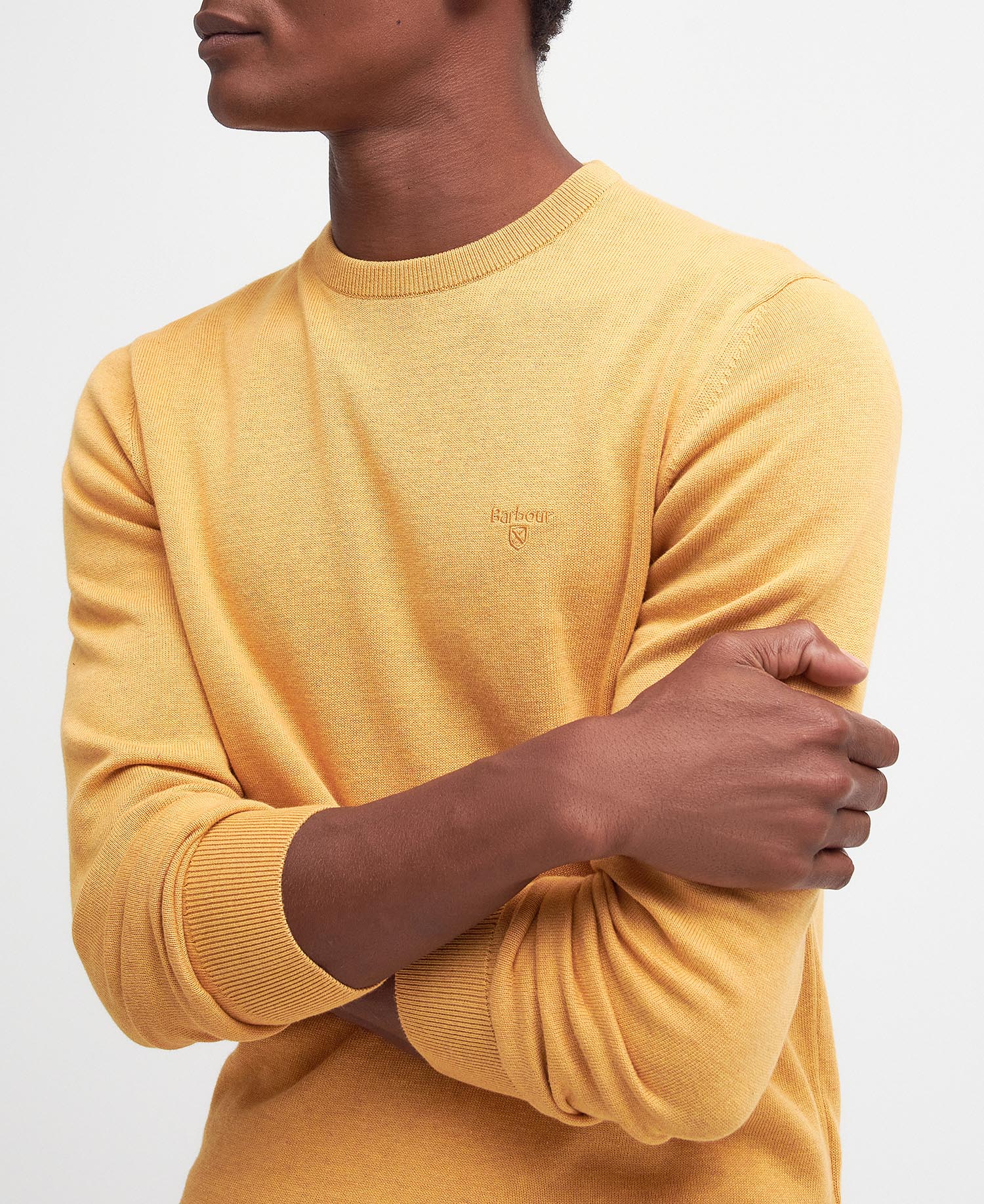 Maglione girocollo in cotone Pima image number 4