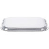 Odyssey rectangular serving tray with gold trim