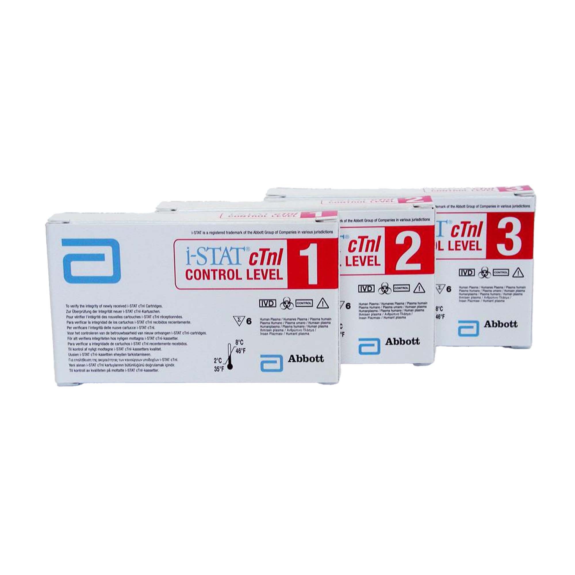 Abbott Point of Care CONTROL, CTNL LEVEL 3 I-STAT 6X1ML D/S