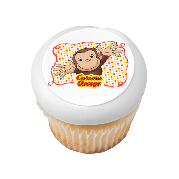 Curious George® Let's Celebrate PhotoCake® Edible Image®
