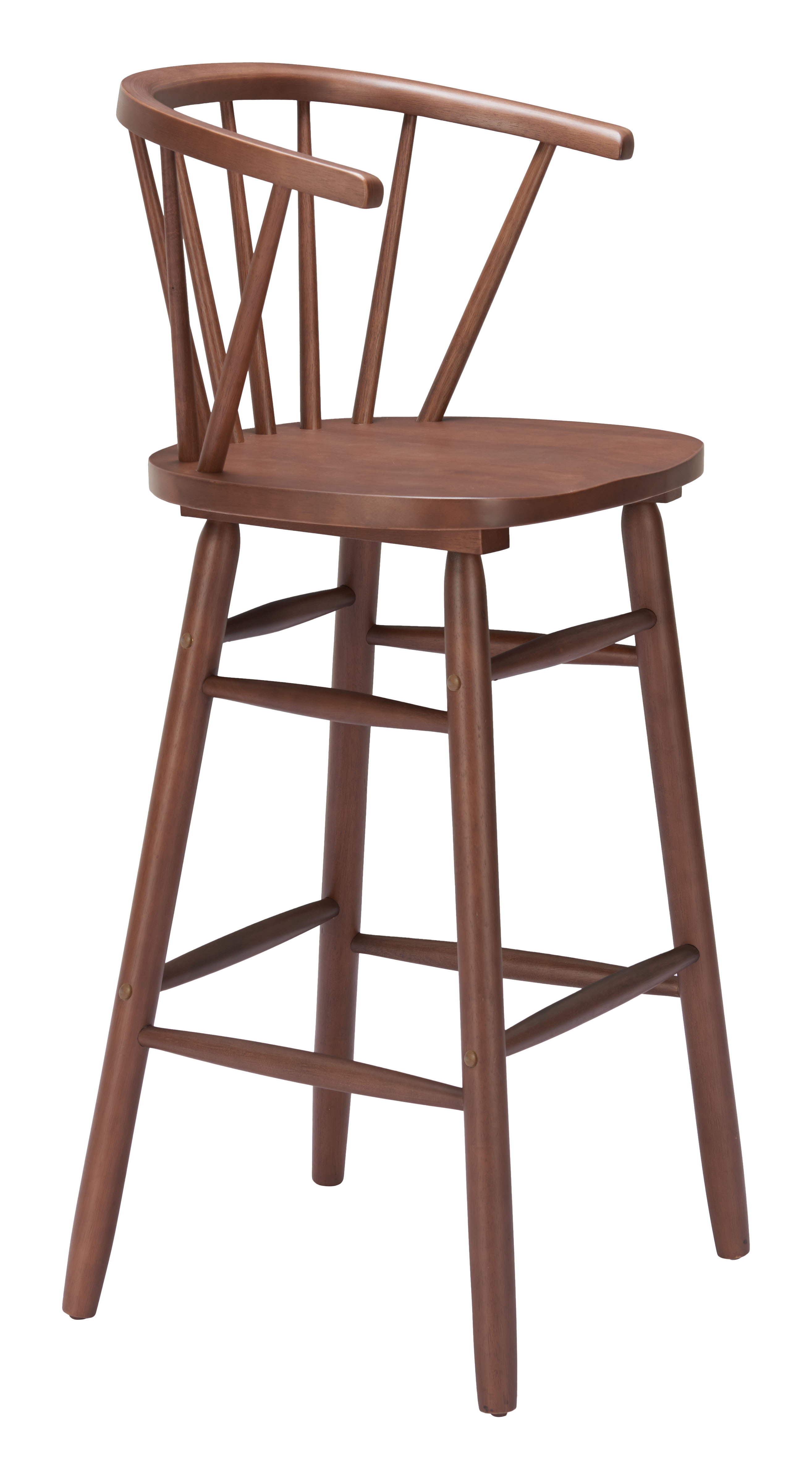 Stenger Barstool (Set of 2) Walnut product image