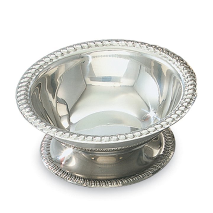 3.5-ounce stainless steel sherbet dish in mirror finish