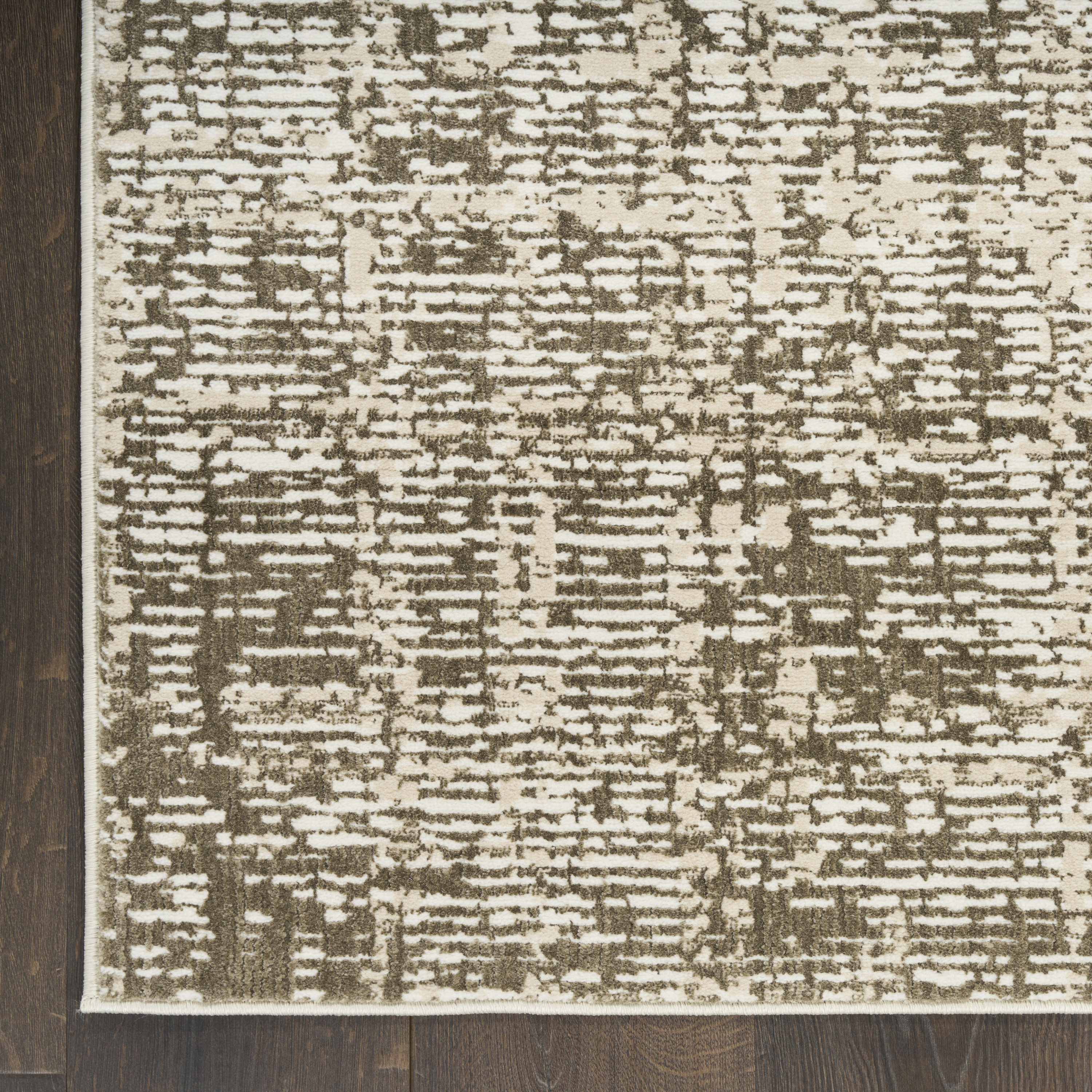 Nourison Soft Structure 9' x 12' Mocha Modern Indoor Rug