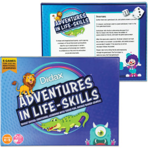 Adventures in Life Skills SEL Board Games, Set of 6