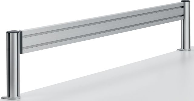 Designed to lift accessories and monitor arms off the desk surface to maximize space and improve organization.