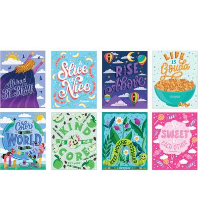 Crayola Colors of Kindness Mini Poster Pack