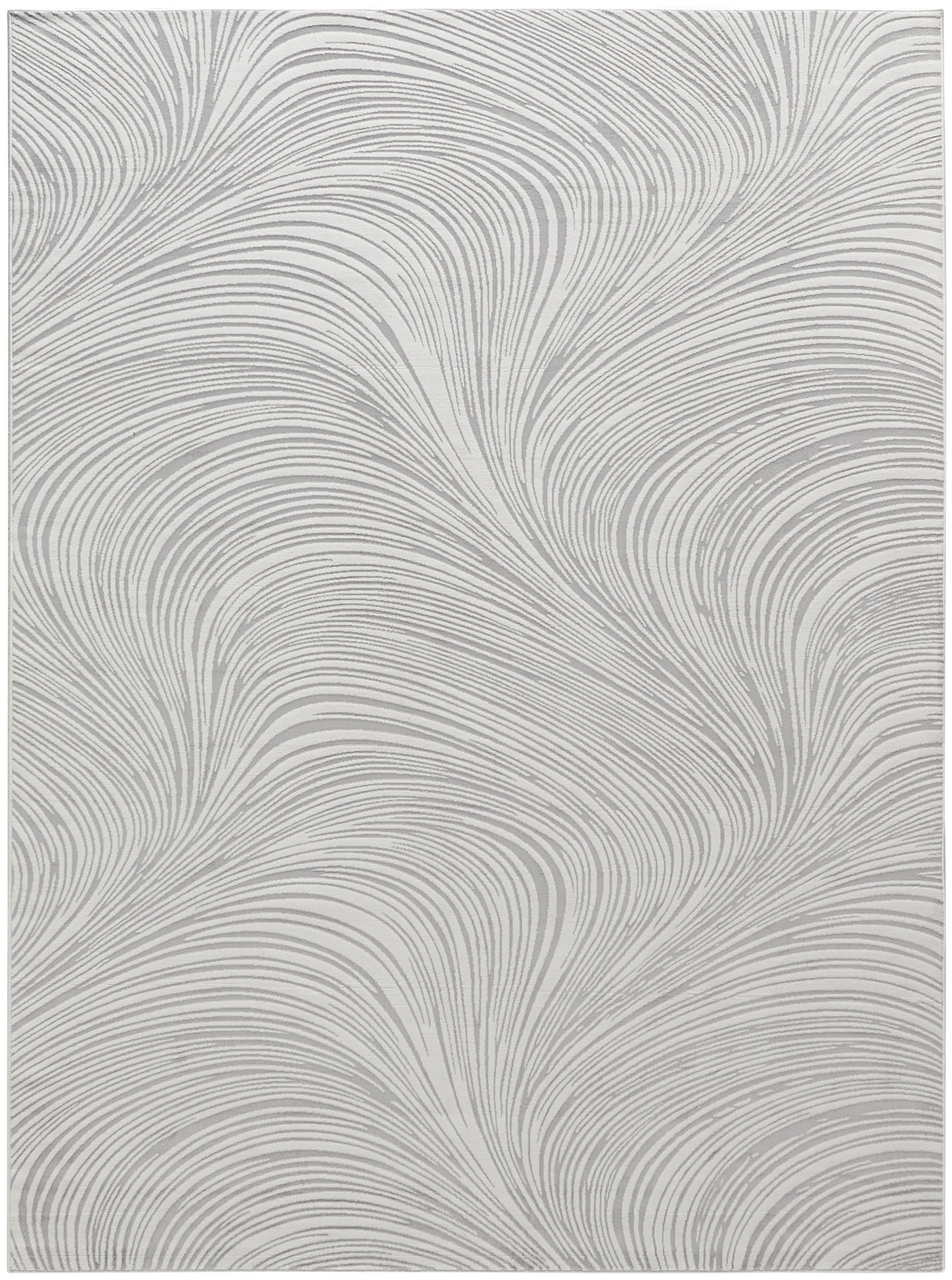 DKNY Central Park West 7'10" x 9'10" Grey Modern Indoor Rug