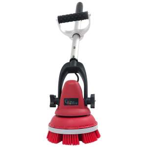 MotorScrubber, M3 Medium Handle Starter Kit, 7.5", Disc, Cordless Floor Scrubber