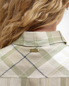 Agnes Sleeveless Shirt Rosemary Tartan